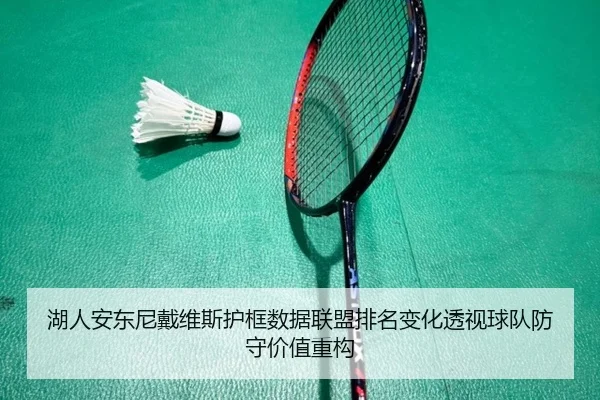 湖人安东尼戴维斯护框数据联盟排名变化透视球队防守价值重构